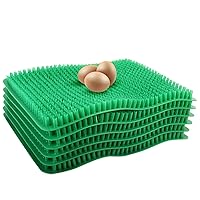 BEYOUNG Chicken Nesting Pads, 6 Pack Washable Nesting Box Liner Pads Hens, Poultry Eggs Protecting for Chicken Coops, Bedding & Hen House, Chicken Coop Accessories, Easy to Clean, 12