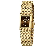Gold Watches for Women Luxury Ladies Quartz Wrist Watches with Stainless Steel Bracelet,Waterproof.Womens Casual Fashion Small Gold Watch.Bracelet Adjustment Tool Included.