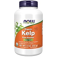 Supplements, Kelp Powder, Certified Organic, Excellent Source of Iodine, Super Green, 8-Ounce