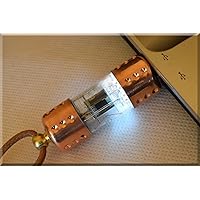 Handmade 16GB USB 3.0 White Pentode Radio Tube USB Flash Drive with Chain and Stand. Steampunk/Industrial Style