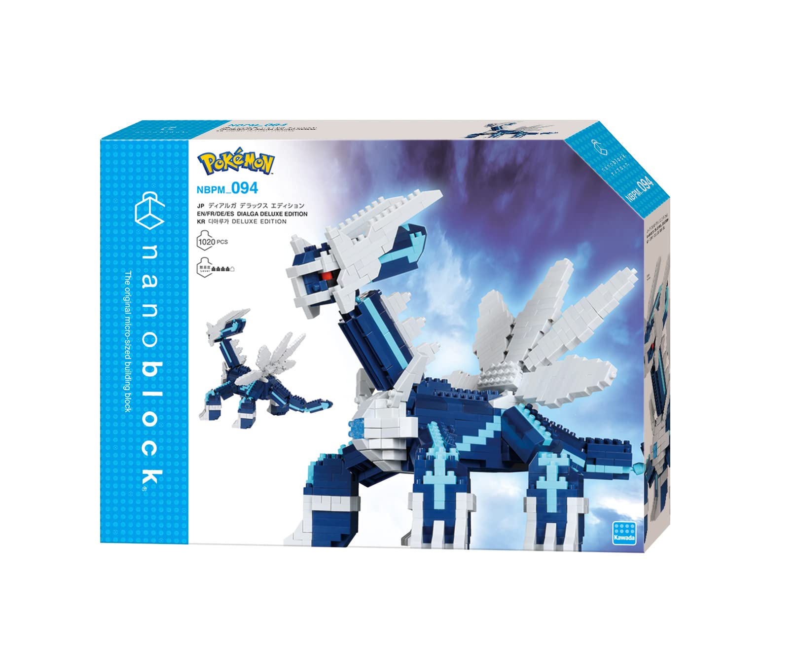 nanoblock - Pokémon - Dialga DX, Pokémon Series Building Kit