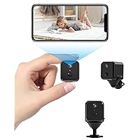 Wireless Spy Camera Hidden Camera,Wi-Fi Small Camera for Indoor Security,4K HD,120-Day Standby Battery Life, Auto Night Vision, AI Motion Detection,Nanny Cam Hidden Mini Camera,Easy to Use,3