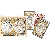 Piatnik Old World Map Playing Cards