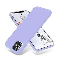 OTOFLY iPhone 11 Case,Ultra Slim Fit iPhone Case Liquid Silicone Gel Cover with Full Body Protection Anti-Scratch Shockproof Case Compatible with iPhone 11 (Light Purple)