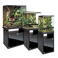 Terrarium Cabinet, Reptile and Amphibian Terrarium Stand, Medium, PT2707 24 Inches