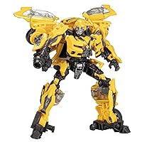Transformers Toys Studio Series 87 Deluxe Class Dark of The Moon Bumblebee Action Figure - Ages 8 and Up, 4.5-inch, Multicolored