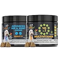 Googipet 10 in 1 Multivitamin + Hip and Joint Chews Bundle (2 Pack)