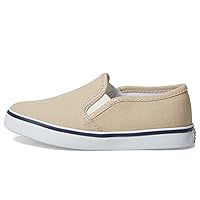 Janie and Jack Boy's Linen Slip-on Sneakers (Toddler/Little Big Kid)