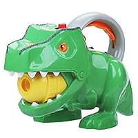 Kid Galaxy: Flashlight & Projector - Dino - 3 Projector Discs W/ 24 Color Images, 2-in-1 Light & Image Toy, Dinosaur Scenes, Kids Ages 18+mo