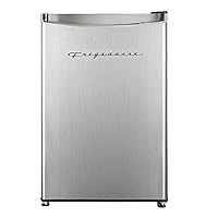 Frigidaire EFR321-AMZ 3.2 cu ft Stainless Steel Mini Fridge, Perfect for Home or The Office, Platinum Series