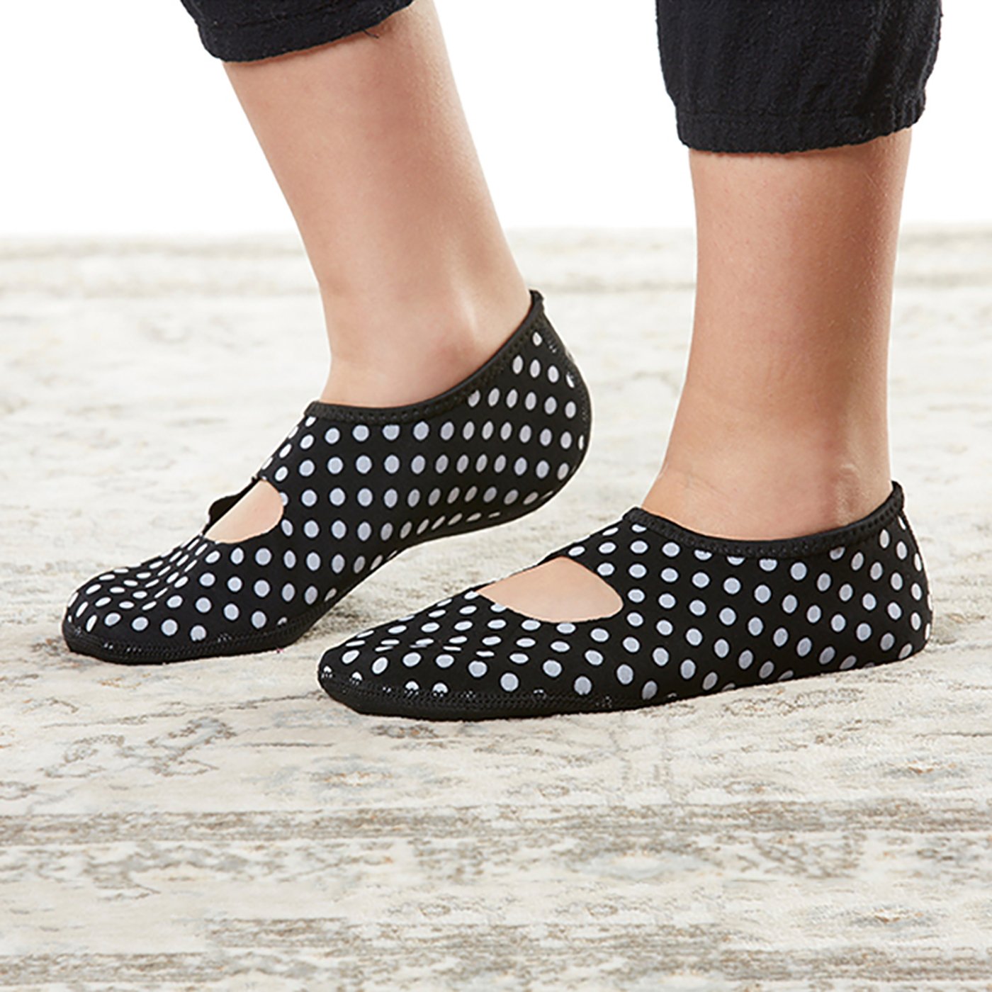 Nufoot Mary Janes Women's Shoes, Best Foldable & Flexible Flats, Slipper Socks, Travel Slippers & Exercise Shoes, Dance Shoes, Yoga Socks, House Shoes, Indoor Slippers