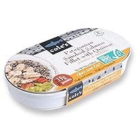COLE’S - Patagonian Smoked Salmon Fillet with Quinoa | Ready to Eat Meal | 5.6 oz Hand-Packed Canned Fish | 19g Protein | High in Vitamin D | Open & Eat