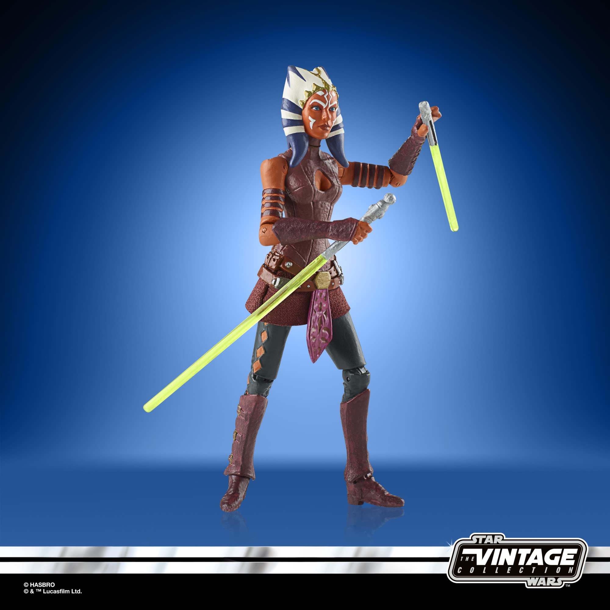 STAR WARS Hasbro The Vintage Collection Ahsoka Toy VC102, 3.75-Inch-Scale The Clone Wars Collectible Action Figure, Kids Ages 4 and Up