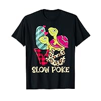 Valentine's Day Love Slow Poke Funny Turtle couple in love T-Shirt