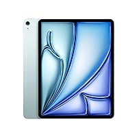 Apple iPad Air 13-inch (M2): Liquid Retina Display, 256GB, Landscape 12MP Front Camera/12MP Back Camera, Wi-Fi 6E, Touch ID, All-Day Battery Life — Blue