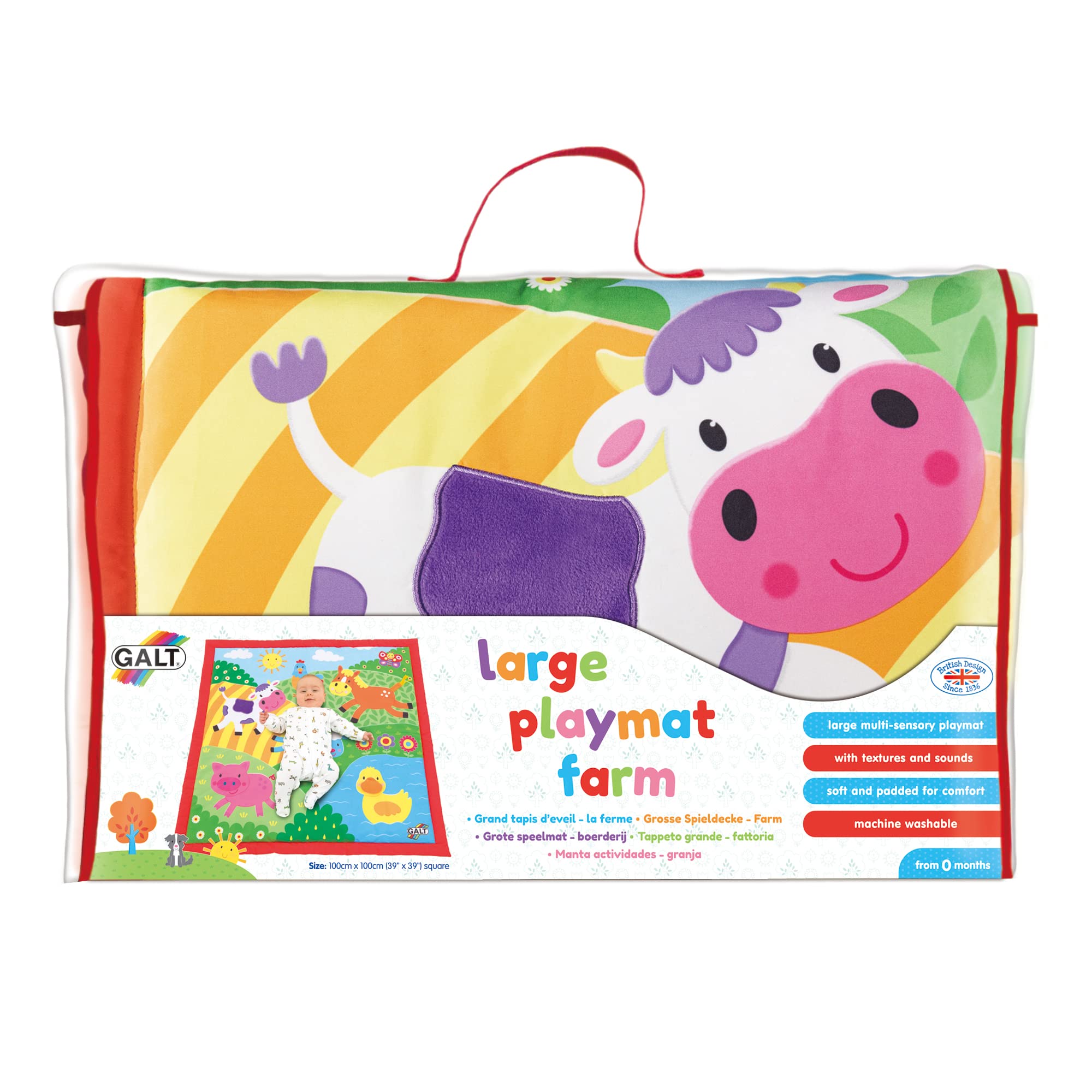 Galt Toys Large Playmat, Farm