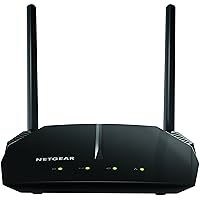 WiFi Router (R6120) - AC1200 Dual Band Wireless Speed (up to 1200 Mbps) | Up to 1200 sq ft Coverage & 20 Devices | 4 x 10/100 Fast Ethernet and 1 x 2.0 USB ports