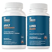 Adult Multivamin & Magnesium Bisglycinate Supports Energy, Muscle, Immune, Bone & Joint Health with 42 Fruits & Vegetables Plus Probiotics, Non-GMO