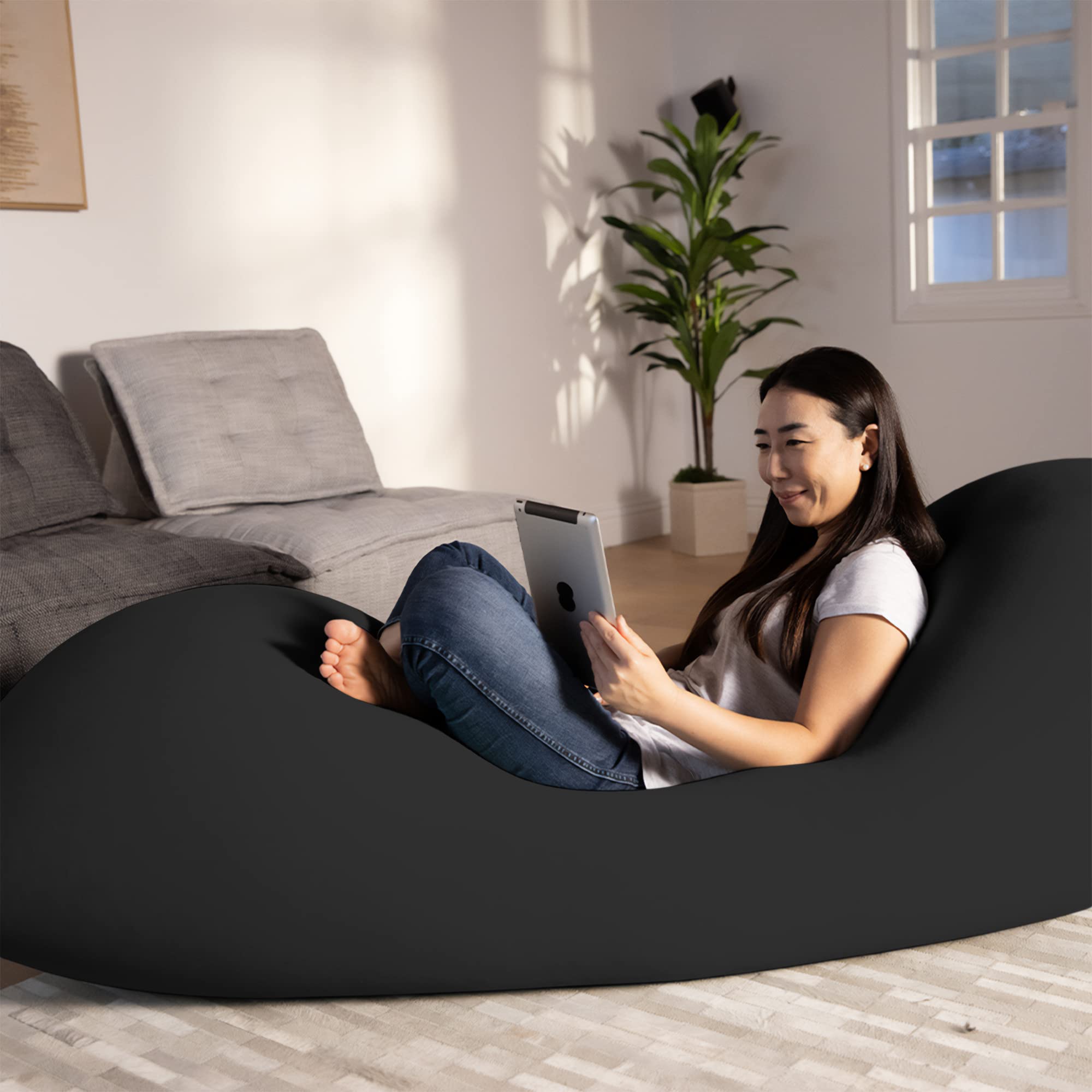 Luxury Chenille Couch Bean Bag