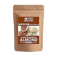 Blessfull Healing Organic 100% Pure Natural Almond Powder | 100 Gram / 3.52 oz