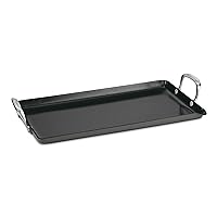 Cuisinart GG45-25 GreenGourmet Hard-Anodized Nonstick 10-Inch by 18-Inch Double-Burner Griddle, Black