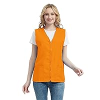 TopTie Adult Volunteer Activity Vest Supermarket Uniform Vests Clerk Workwear