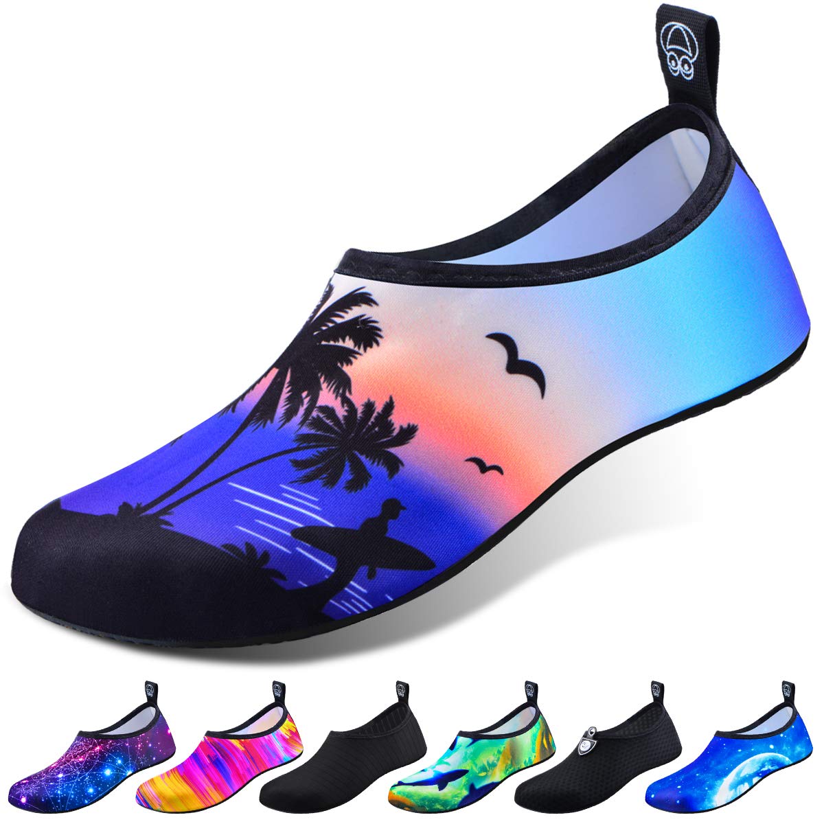DigiHero Water Shoes for Women and Men, Quick-Dry Aqua Socks Swim Beach Womens Mens Shoes for Outdoor Surfing Yoga Exercise
