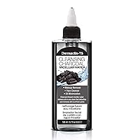 Cleansing Charcoal Micellar Water Makeup Remover - Face Cleanser and Oil Minimizer 5.7 oz.