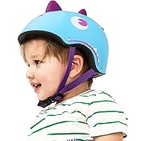 RoyalBaby Kids Bike Helmet Toddler to Youth Sizes for Boys Girls Dinosaur Helmet Blue Dino Helmets for Multi-Sport
