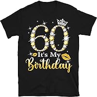 It's My 60th Birthday Shirt, 60 Years Old 1962 Birthday Shirt for Women, 60th Birthday Gifts, 60 Birthday Shirt