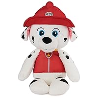 GUND PAW Patrol Official Marshall Take Along Buddy Plush Toy, Premium Stuffed Animal for Ages 1 & Up, Red/White, 13”
