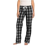Women's Flannel Plaid Pajamas PJ Casual Comfy Sleep Lounge Pants 100% Cotton
