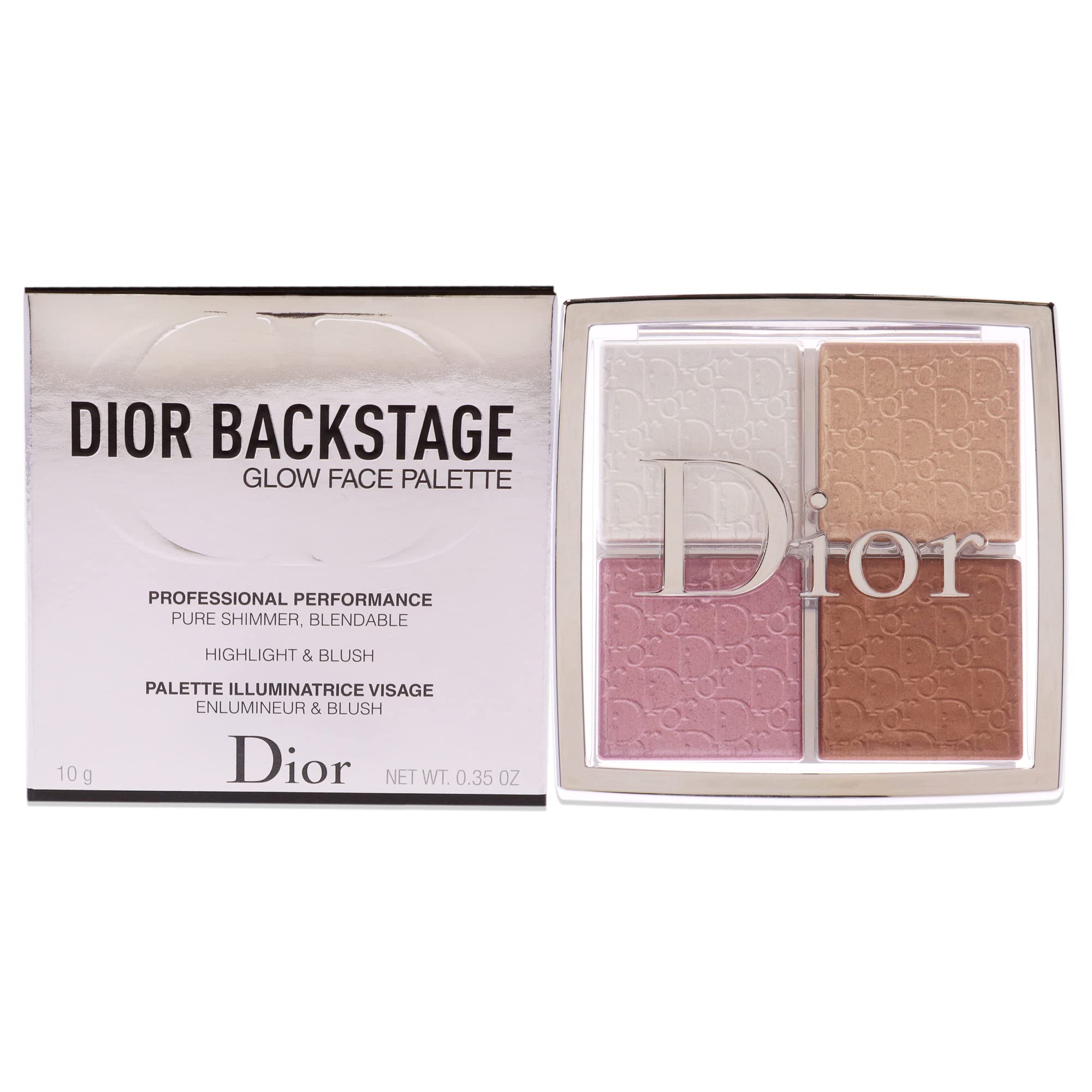 Christian Dior Dior Backstage Glow Face Palette - 001 Universal Women , 2.8 Ounce (Pack of 1)