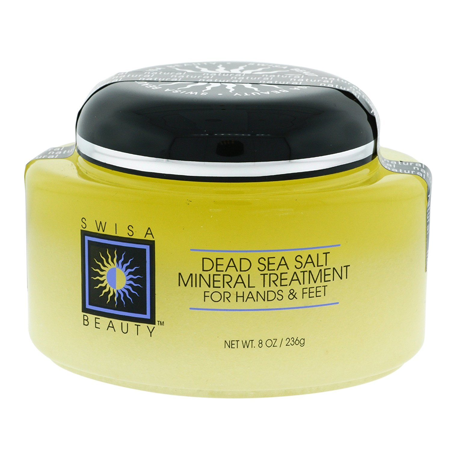 Swisa Beauty Dead Sea Salt Mineral Treatment - Body Scrubs For Hands, Elbows, Knees, and Feet.
