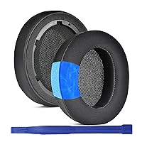 Adhiper Cooling Gel Replacement Earpads for Anker Soundcore Life Q10 & Life 2 NEO Wireless Headphones, Q10 Comfortable and Refreshing Ear Cushion, Ice Fabric Headphone Earpads(Black)