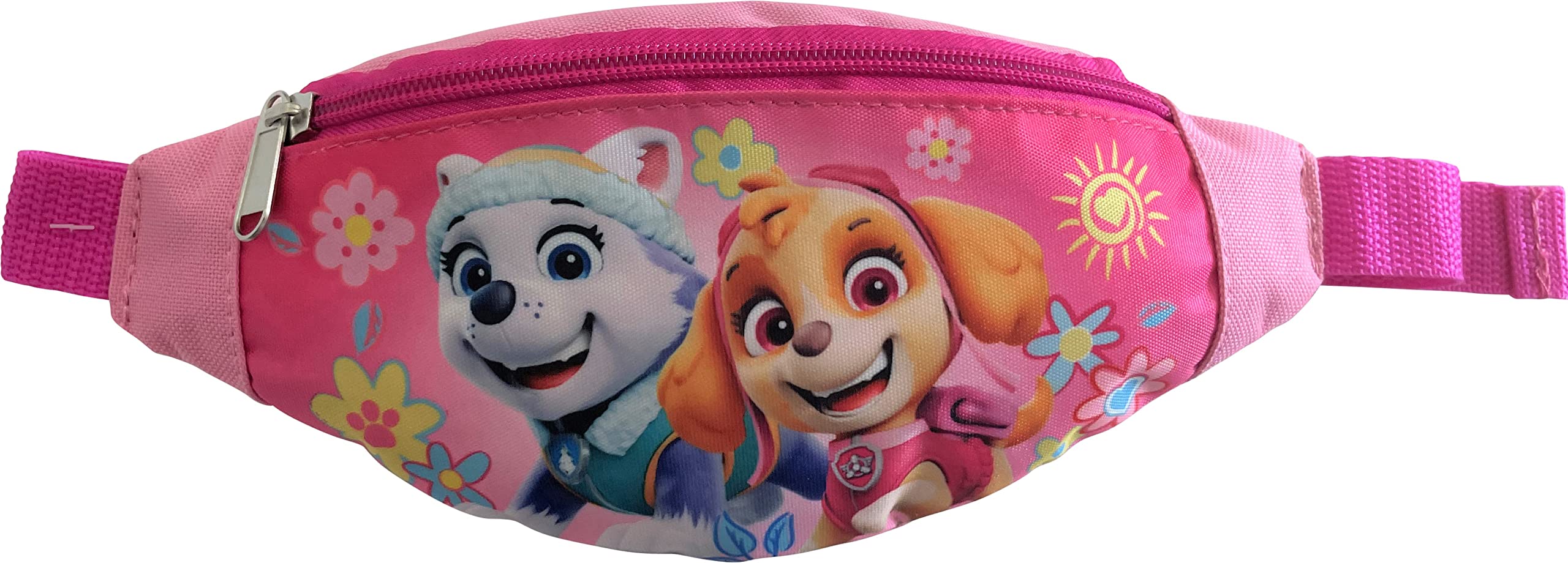 Paw Patrol Skye And Everest Little Girl Fanny Pack - Kids Phone Pouch Waist Bag