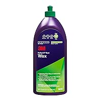 3M Perfect-It Boat Wax, 36113, 1 Quart, Contains Carnauba Wax, Protects against Weather and Oxidation, For Boats and RVs
