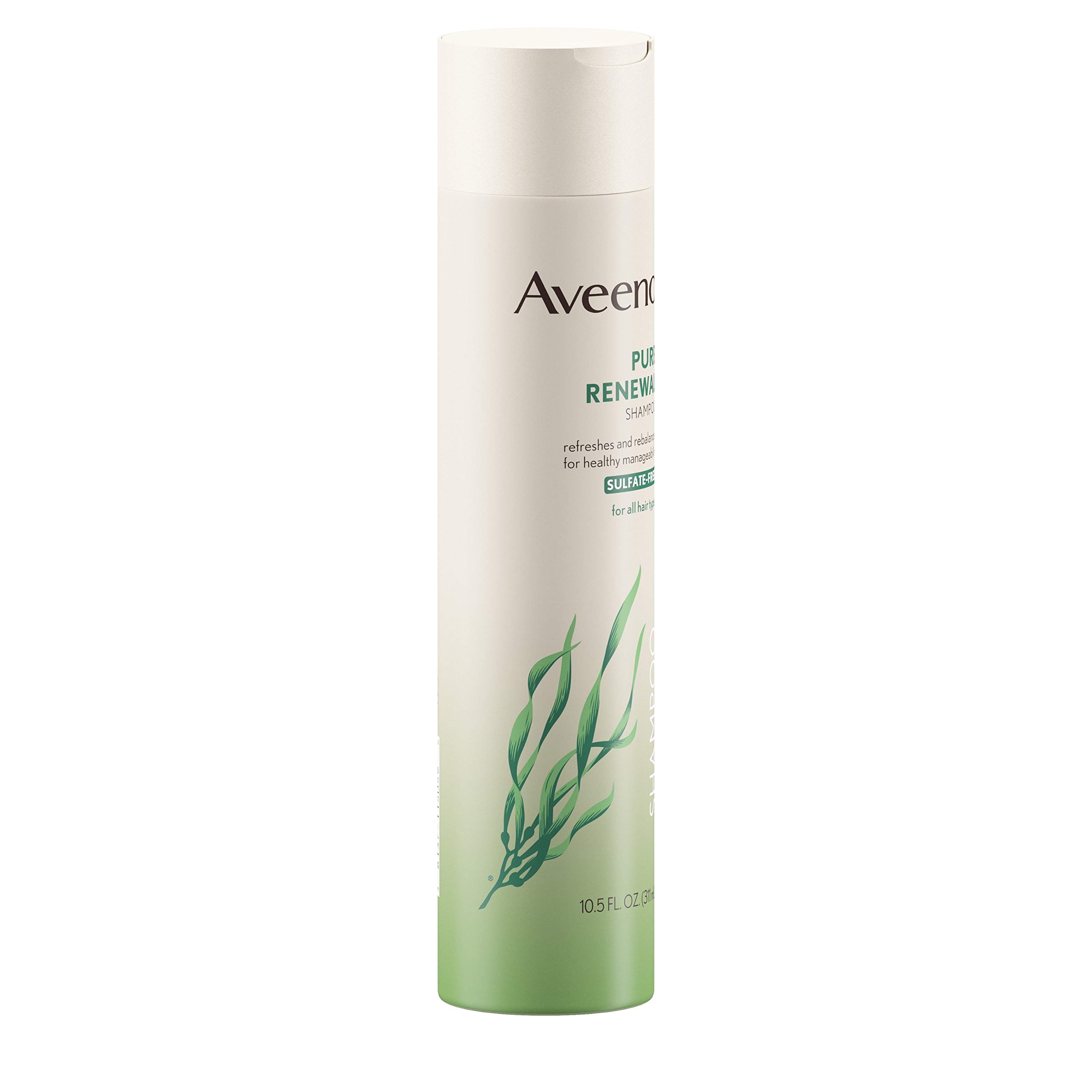 Aveeno Pure Renewal Gentle Shampoo, 2 Count, white, 21 Fl Oz