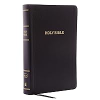 KJV Holy Bible: Personal Size Giant Print with 43,000 Cross References, Black Bonded Leather, Red Letter, Comfort Print: King James Version