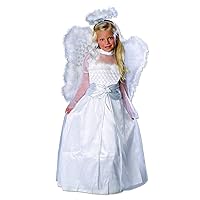 Rubies Rosebud Angel Child Costume, Medium, One Color, White