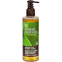 Desert Essence Thoroughly Clean Face Wash, 8.5 Fl Oz Bottle