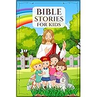 Bible stories for kids: Illustrated and narrated Bible stories for children over 7 years old with verses from the Bible, ideal for a gift of baptism, communion, Christmas, Easter. A5 format,