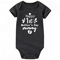 first mothers day mommy baby outfit Gifts happy 1st mothers day baby girl outfit boy Baby Clothes