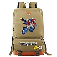 Novelty Optimus Prime Printed Backpack Classic Transformers Travel Rucksack-Lightweight Daily Book Bag Laptop Bag