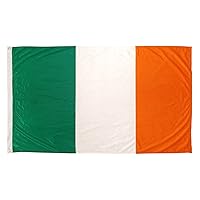 Super Knit Polyester Ireland Flag, 3-Feet by 5-Feet