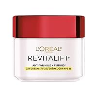 L'Oréal Paris Revitalift Anti-Wrinkle and Firming Face Moisturizer with SPF 25, Pro Retinol 2.55 oz