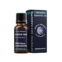 Mystic Moments | Birch Tar Essential Oil - 10ml - 100% Pure