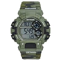 Digital Watches for Men - Camo Military Watch, Alarm Chronograph, Timers, Dual Time, 12/24 Hour Military Time, Back Light, Water Resistant 100M, 51mm - Model A3G36