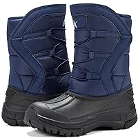 Unisex-Child Snow Boots Winter Waterproof Slip Resistant Cold Weather Shoes (Toddler/Little Kid/Big Kid)