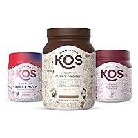 KOS Smart Heart Bundle (Plant-Based Chocolate Protein Powder + Organic Beet Root Powder + Organic Reds Blend)